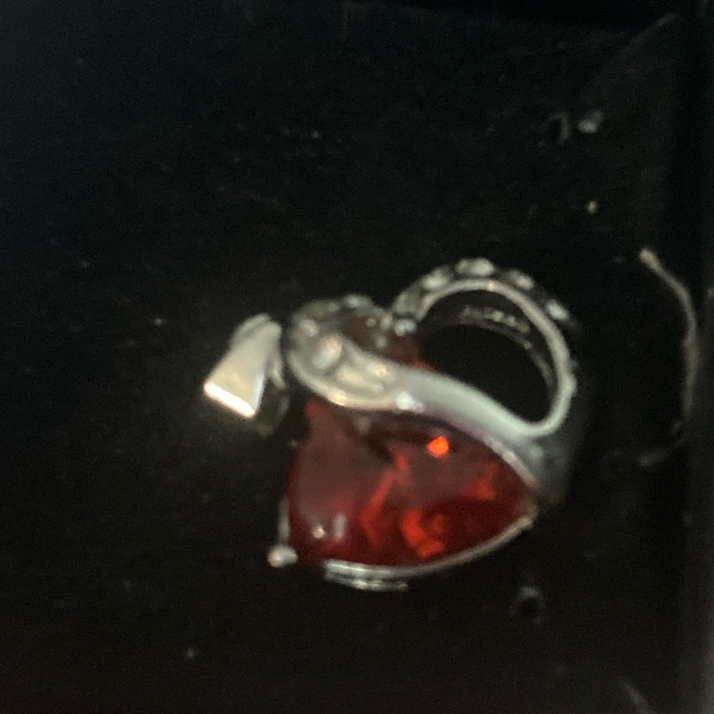 925 Sterling silver heart pendant super cute for women or girls